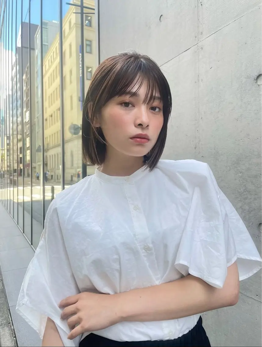 ショート ボブ 内野  龍海 /ボブカットモデルのヘアスタイル