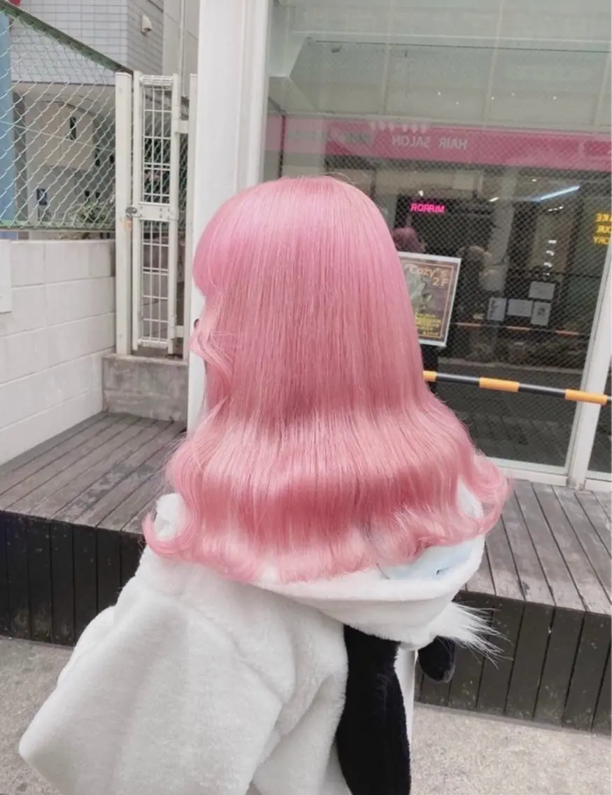 セミロング カラー カット ヘアカラー トリートメント 💕ブリーチ/ヘアメ 🎀YUUKAのヘアスタイル