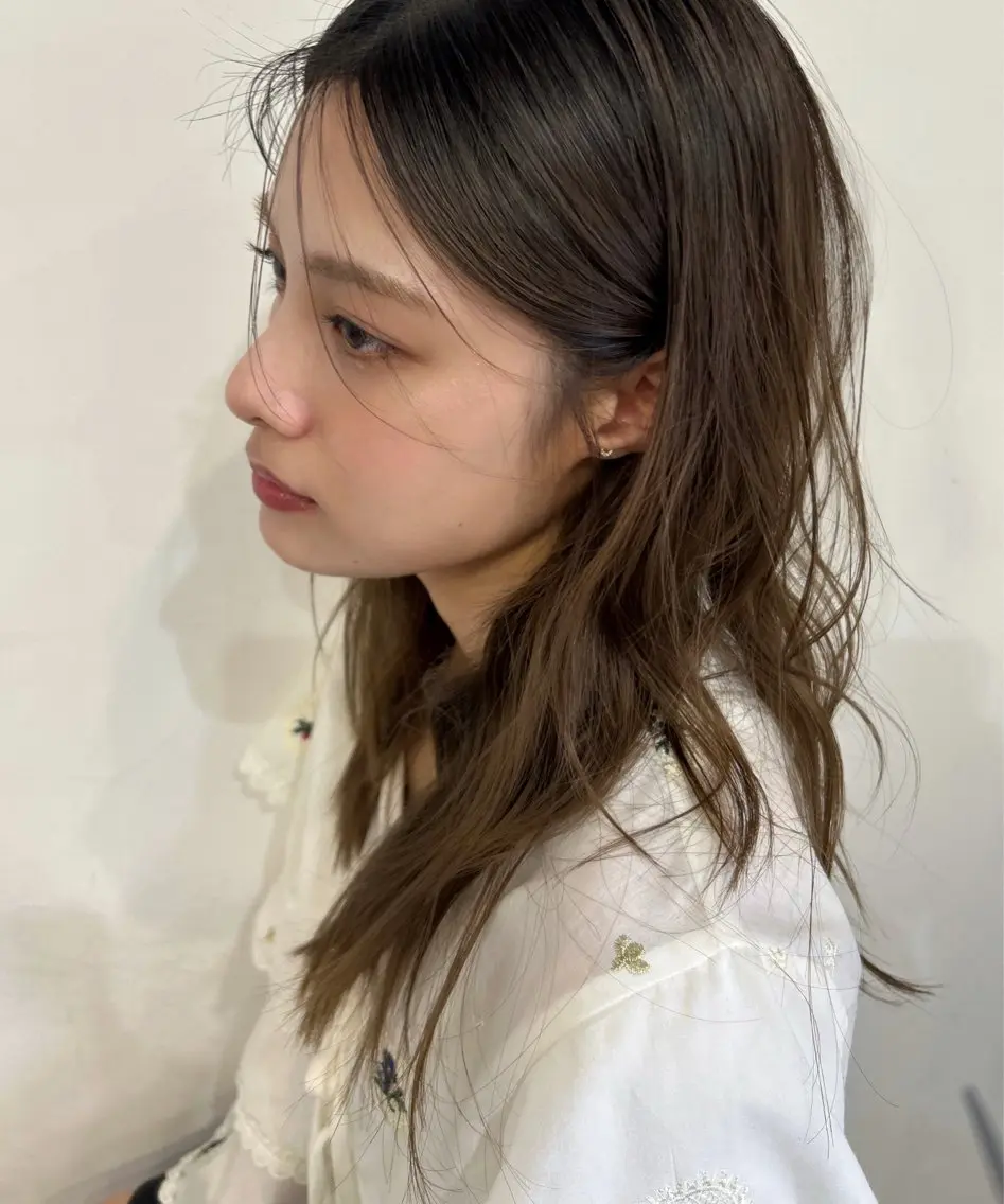 ミディアム カラー 透明感カラー/ mizukiのヘアスタイル