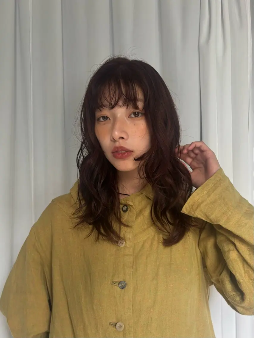 カラー Lidee anonのヘアスタイル