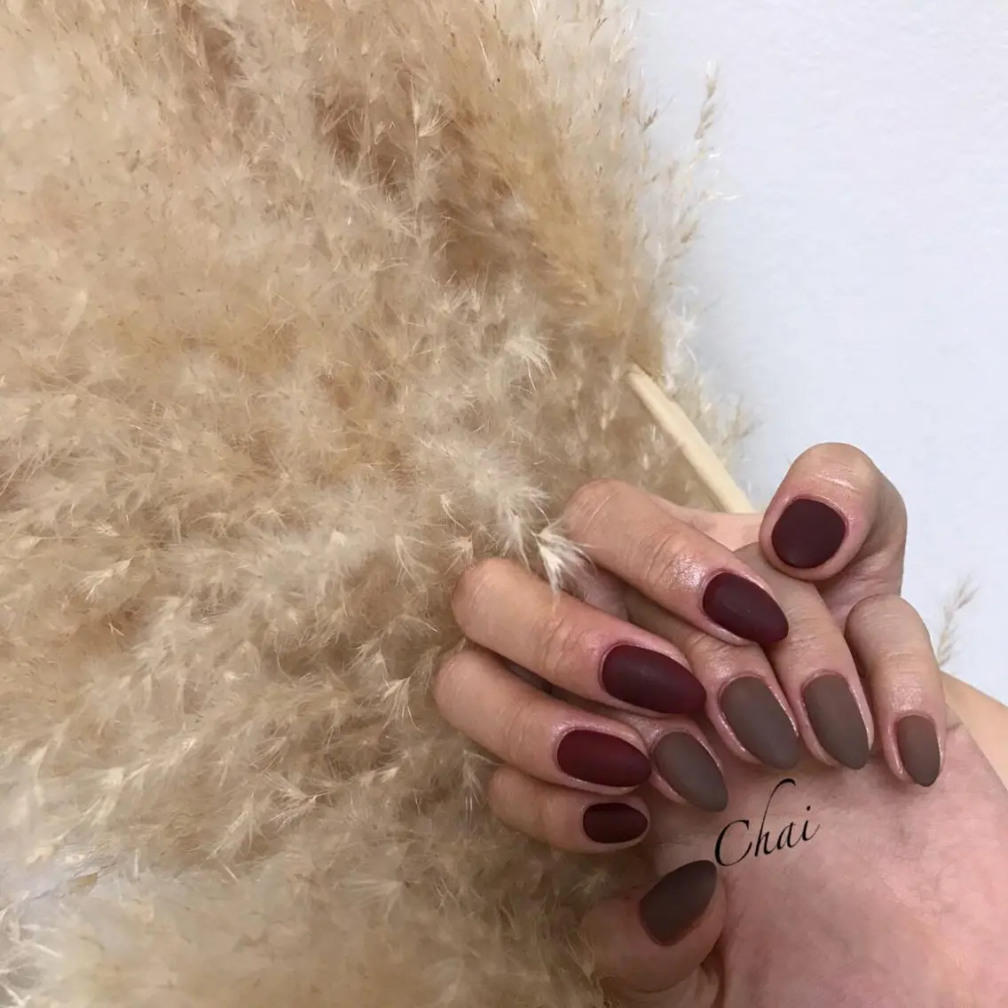 ネイル マットネイル chai nail &  eye📍鶴橋のネイルデザイン
