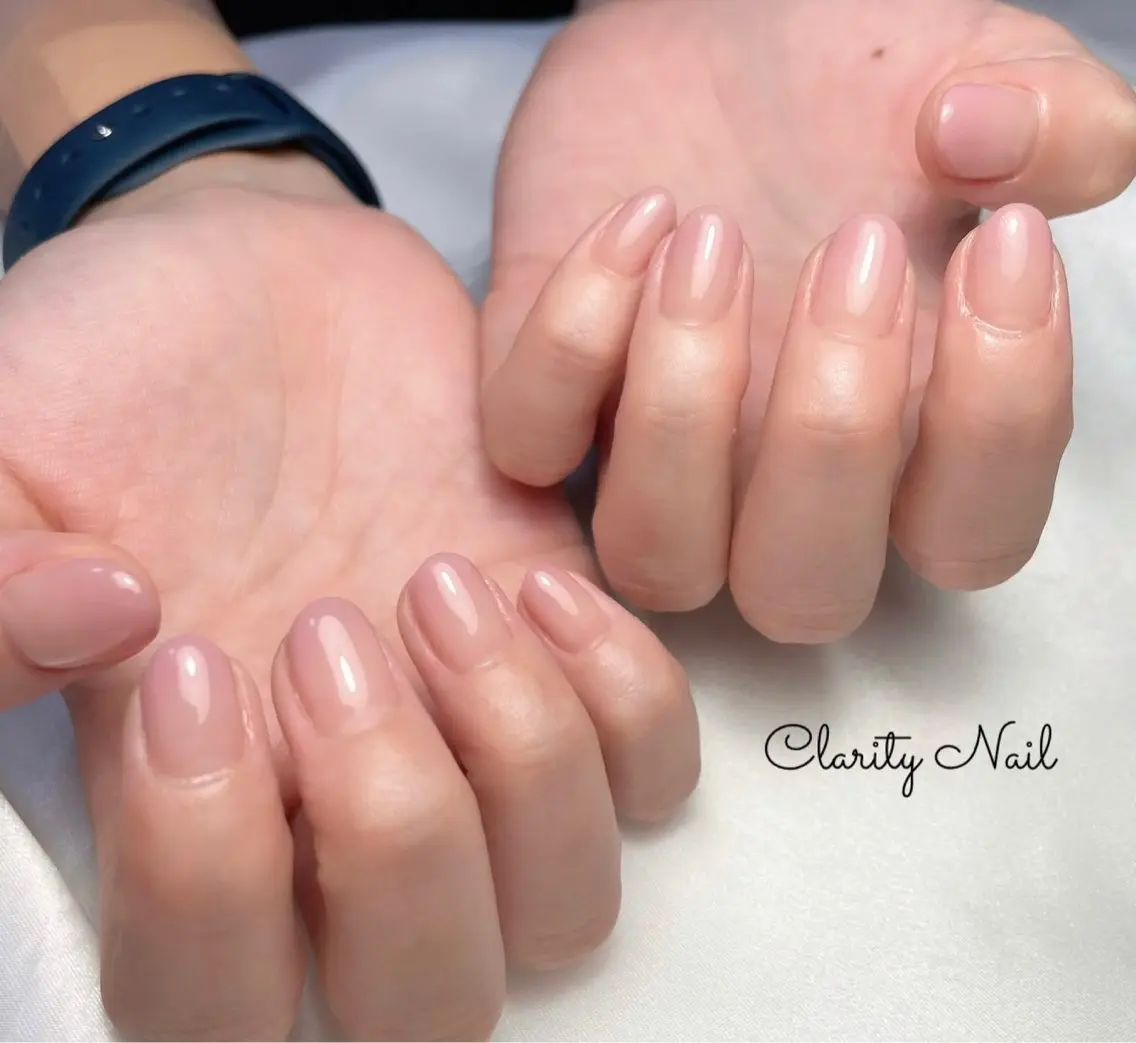 ネイル グラデーション ハンドネイル Clarity Nailのネイルデザイン