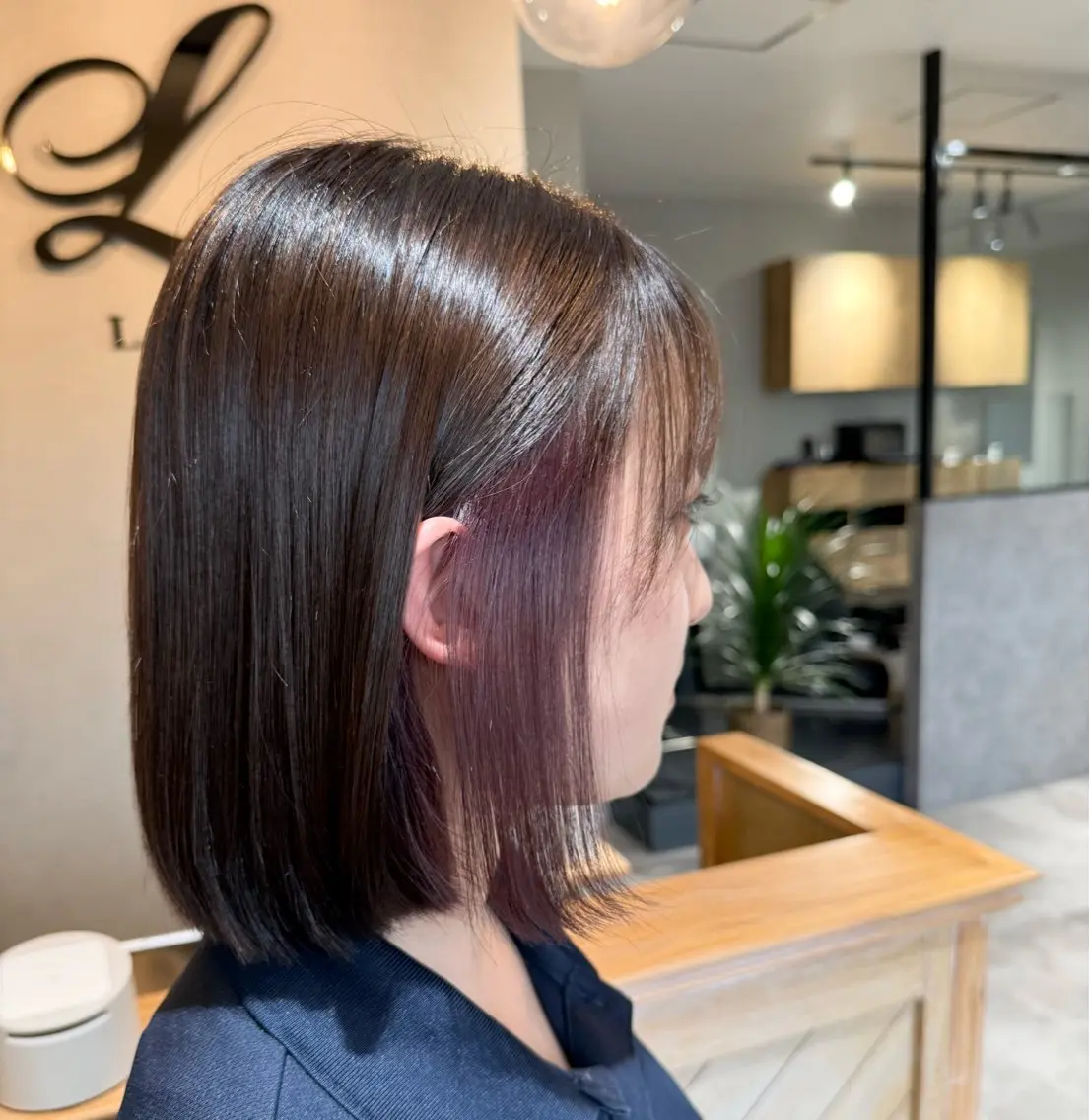 ミディアム ヘアカラー トリートメント HIYORI / luanaのヘアスタイル