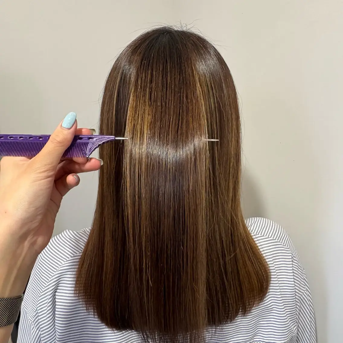 セミロング カット トリートメント ボブ/外国人風カラー 🩵mikiのヘアスタイル