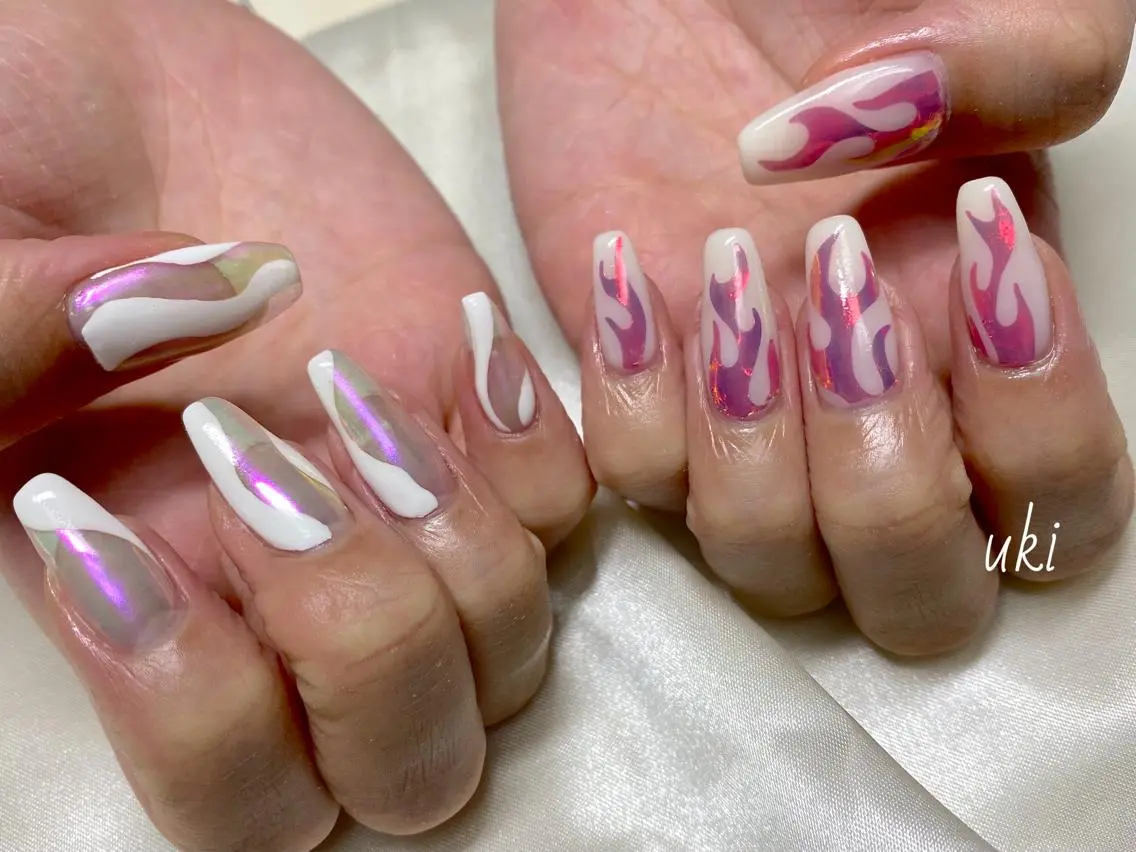 ネイル ハンドネイル Ameri nail /UKIのネイルデザイン