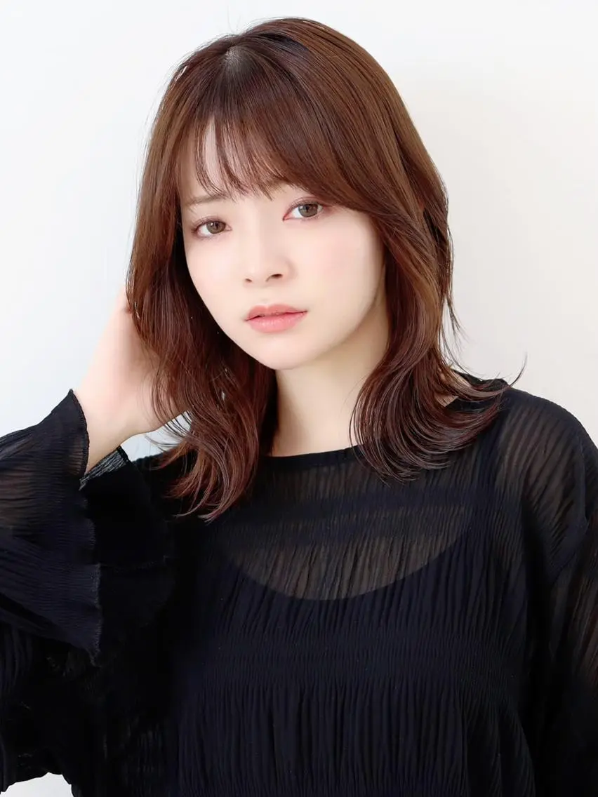 【人気No.2】彫刻カット+ヴィラロドラカラー+oggiottoヘアエステ¥12100の写真