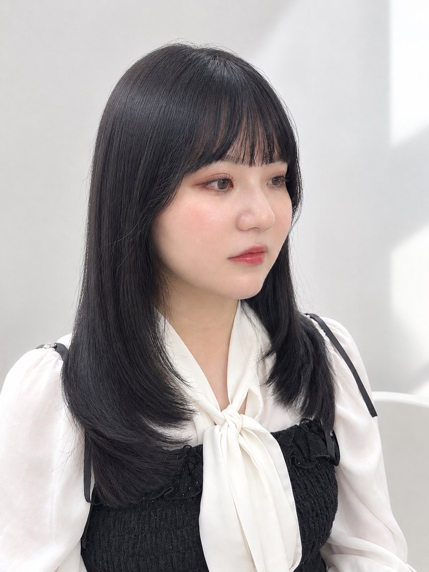 セミロング 似合わせカット カット 新宿/髪質改善/ 畑あつこのヘアスタイル
