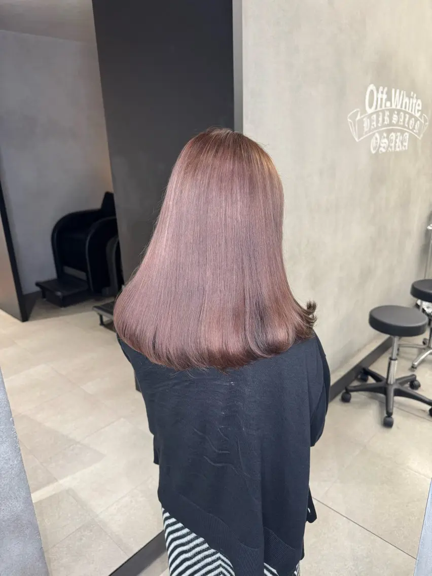 カラー ヘアカラー LENA🎀 ハイトーン/エクステのヘアスタイル