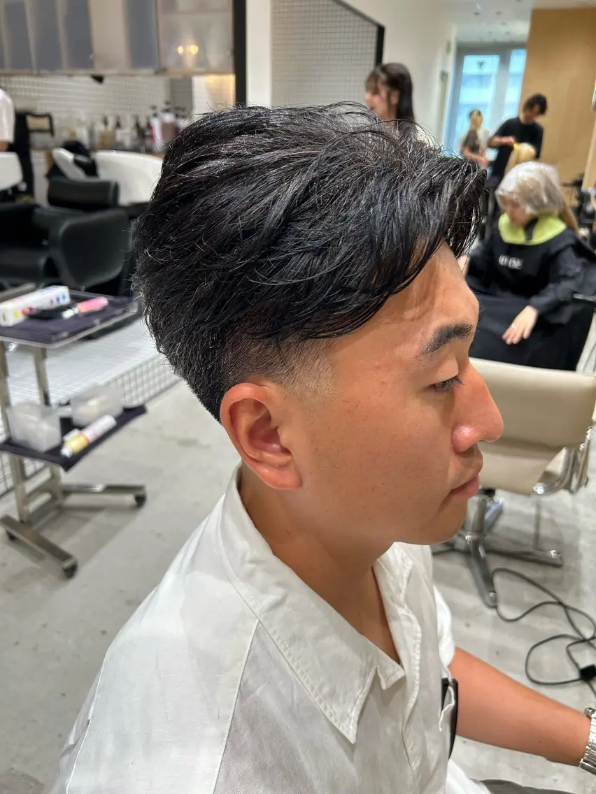 パーマ メンズ フェードカット メンズパーマ カット トリートメント 🐲ツイスパ🐲 フェード/龍のヘアスタイル