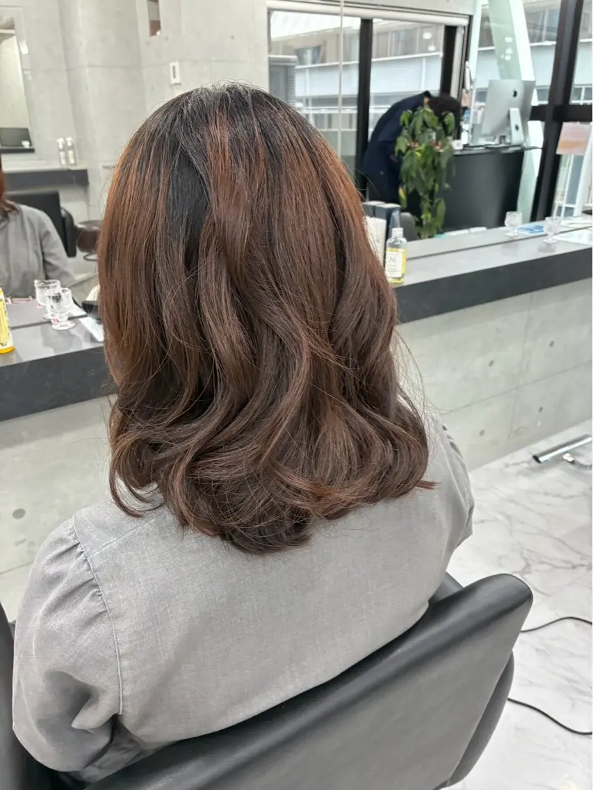 ミディアム カット トリートメント Endearing 🌟銀座のヘアスタイル