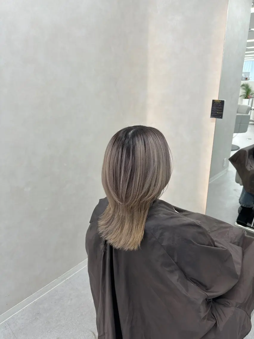 ショート ウルフカット 大場 賀句のヘアスタイル