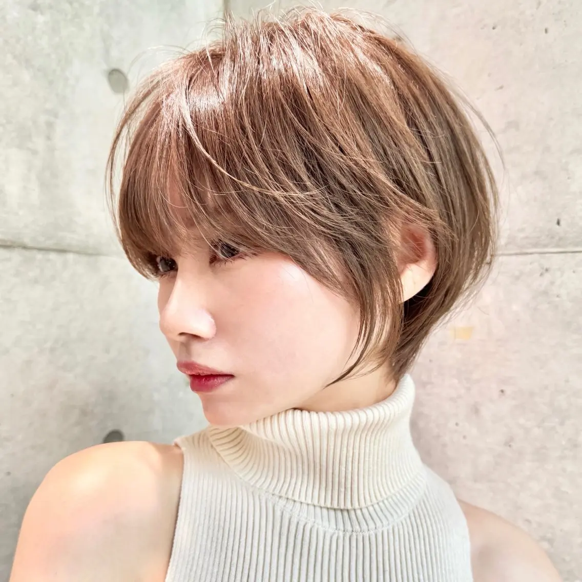 ショート ショートヘア カット ヘアカラー トリートメント 石川直樹 似合わせカット✨のヘアスタイル