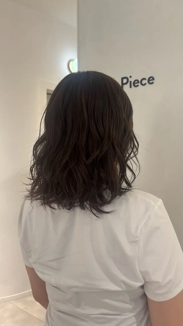 カラー 田中 海羽のヘアスタイル
