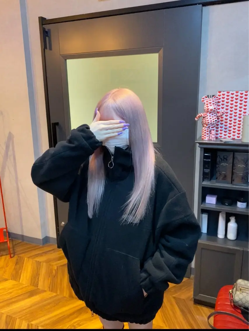 ロング カラー SWAN札幌 ハタザワリュートのヘアスタイル