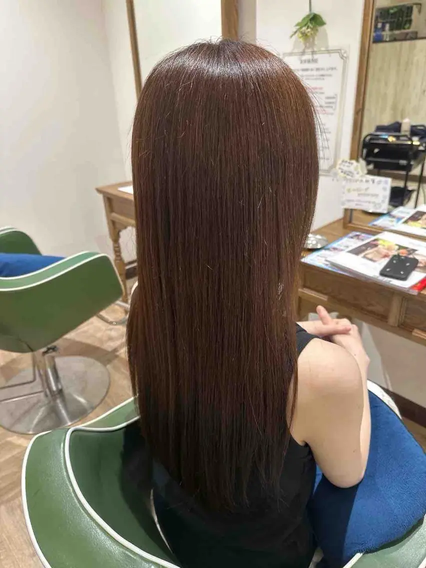 カラー ヘアカラー 工藤 光未のヘアスタイル