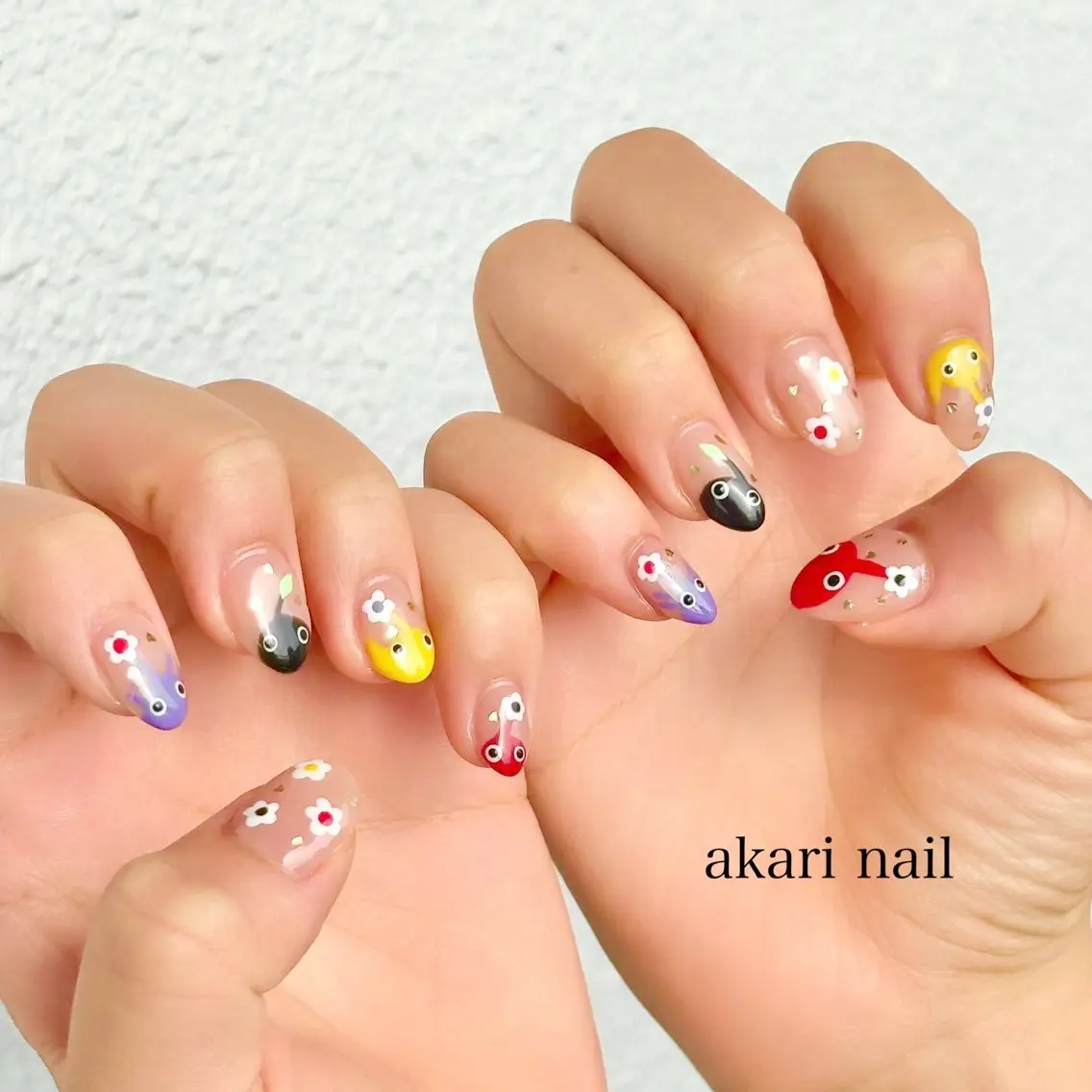 ネイル ハンドネイル フットネイル AKARI nail💅のネイルデザイン
