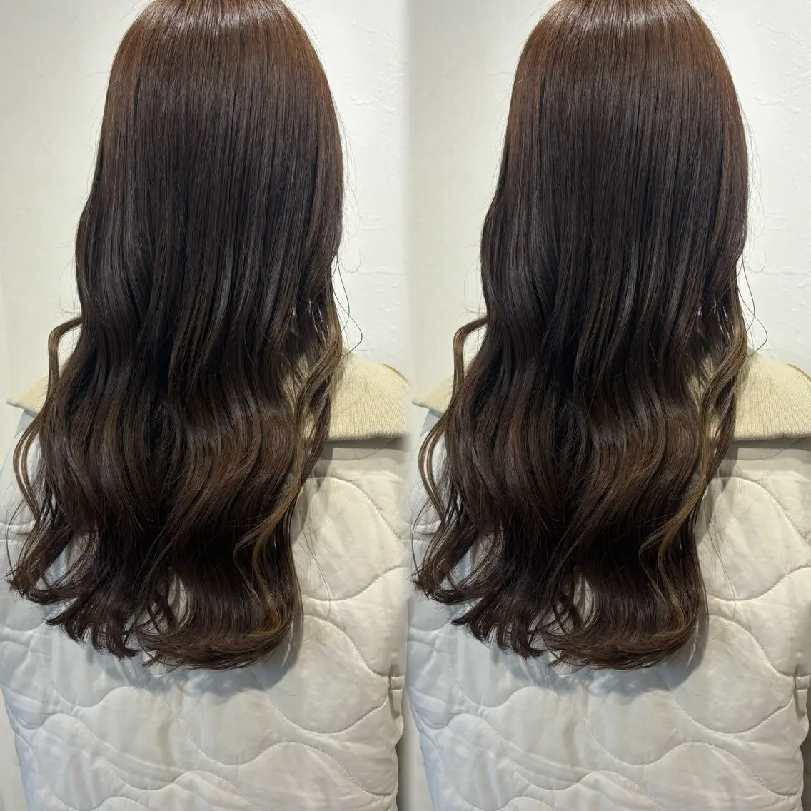 ロング カラー 髪質改善ストレート /暖色カラー🎀🪞のヘアスタイル