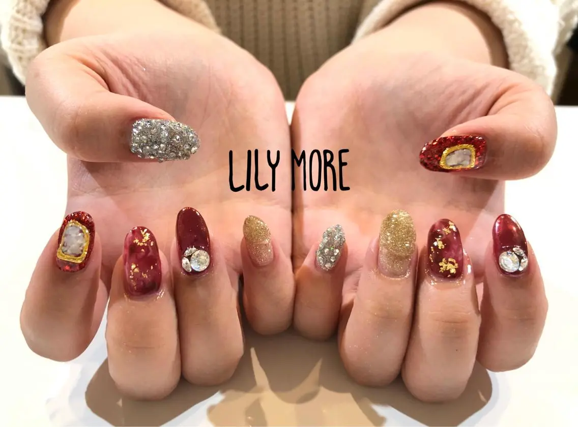 ネイル ニュアンスネイル Lily closetのネイルデザイン