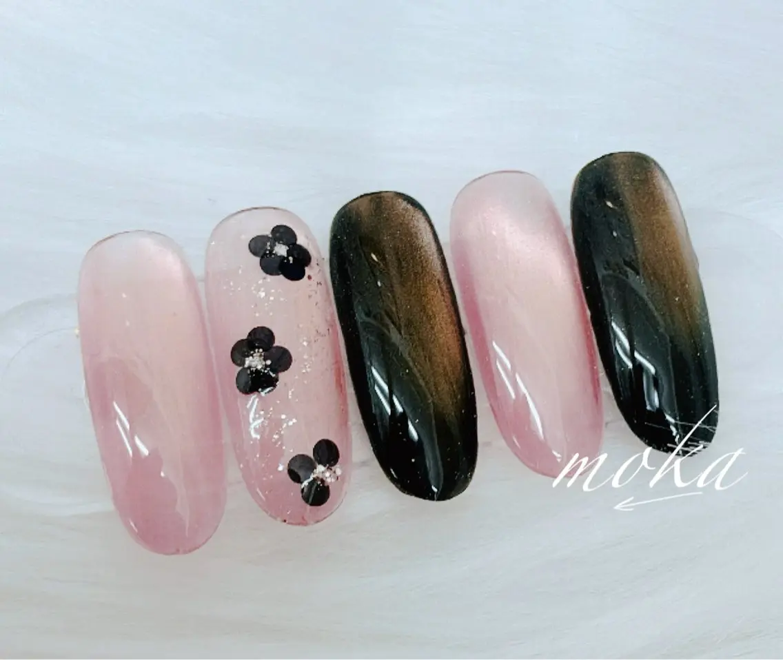 ネイル ハンドネイル ハンドケア 胡蝶蘭レディースサロ ンNailMOKAのネイルデザイン