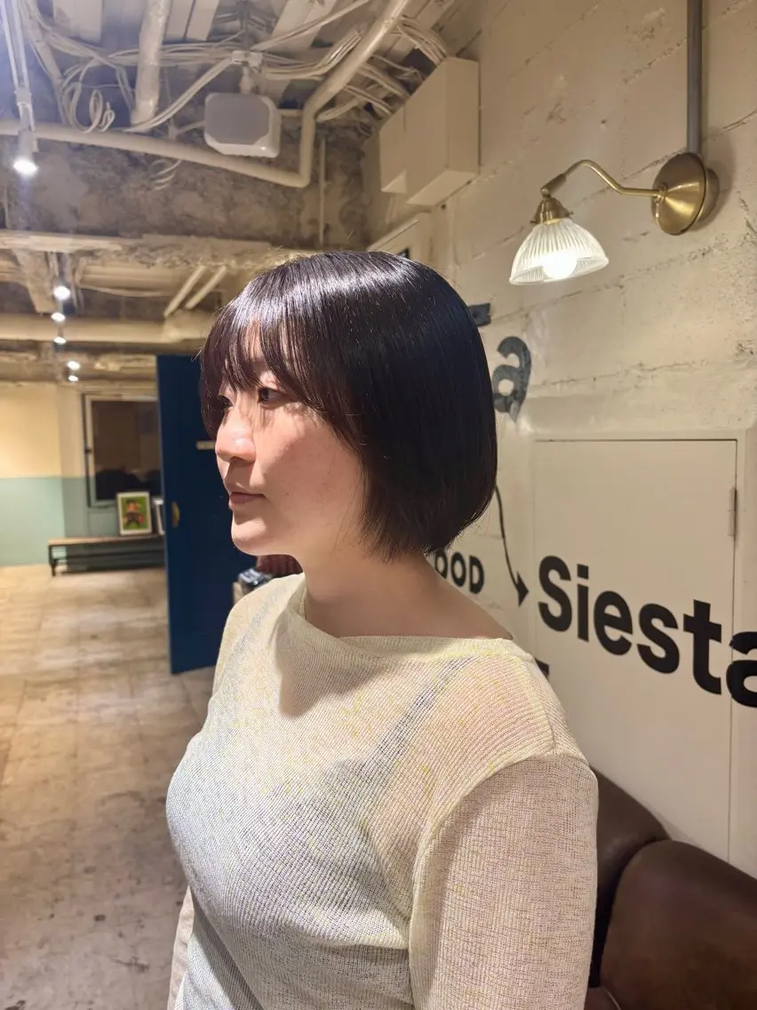 🍀前髪&お顔まわり縮毛矯正＋1step treatment🍀の写真
