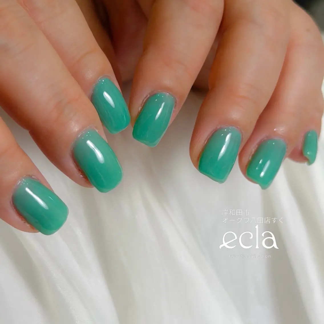 ネイル ジェルネイル ワンカラーネイル パラジェル Nail Salon ecla 〜エクラ〜のネイルデザイン