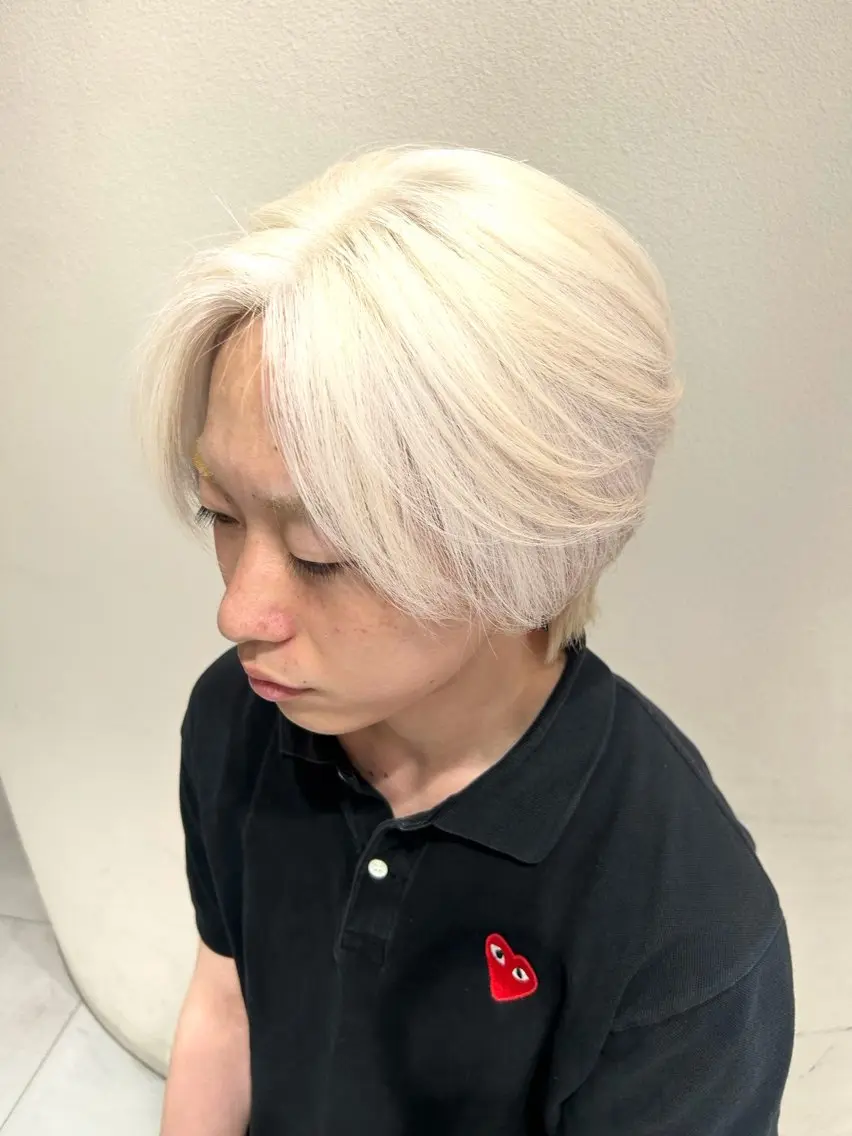 カット+ホワイトカラー⭐️本日✖︎の写真
