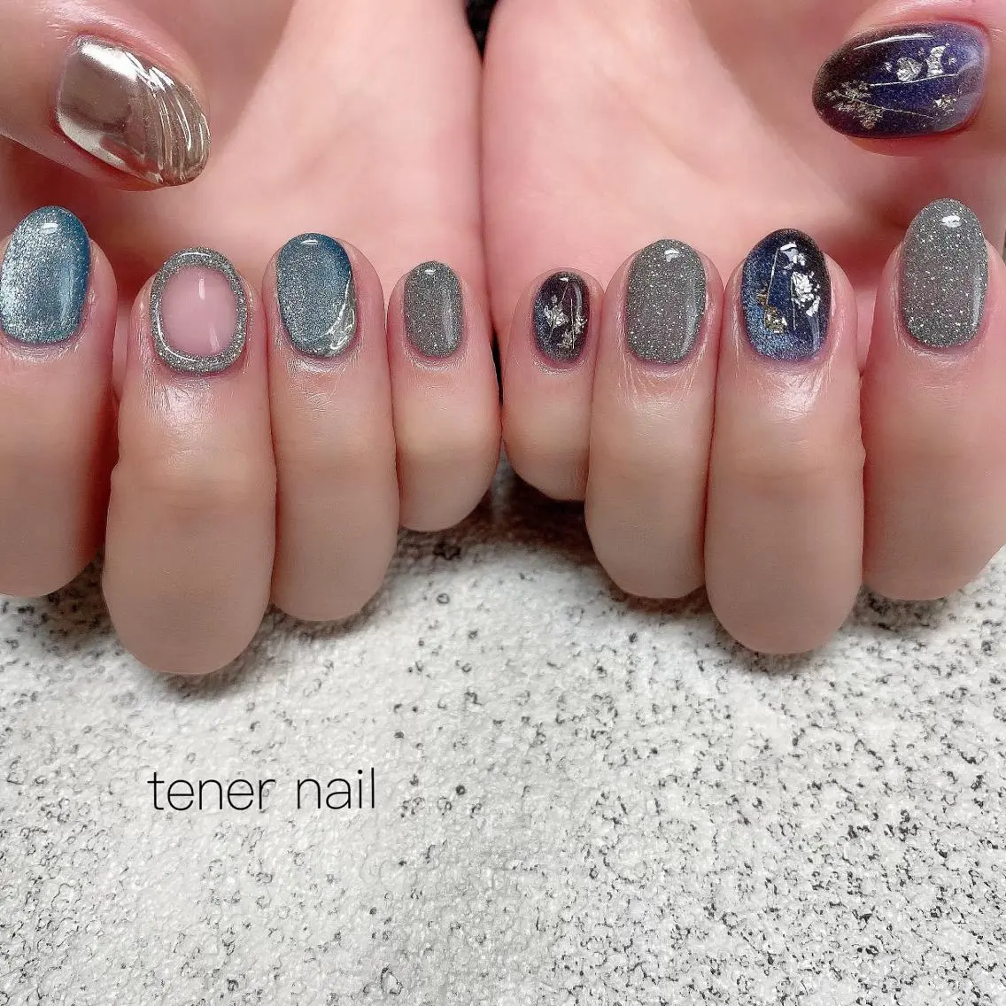 ネイル フラッシュネイル テネルネイル tener nailのネイルデザイン