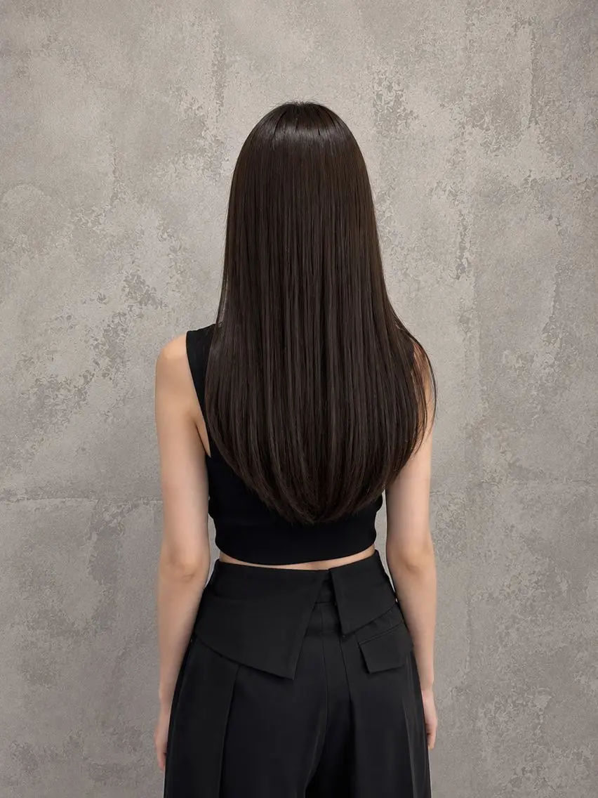 セミロング 🫧‪縮毛矯正 かとうよしき🫧のヘアスタイル