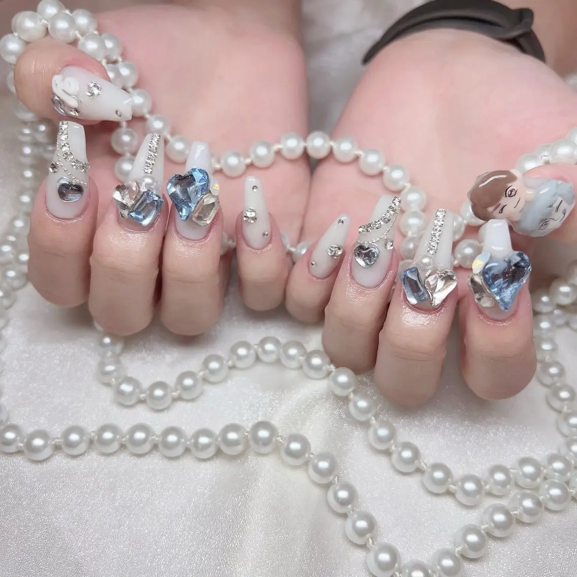 ネイル 持ち込み ハンドネイル LOVE NAIL NATSUKIのネイルデザイン