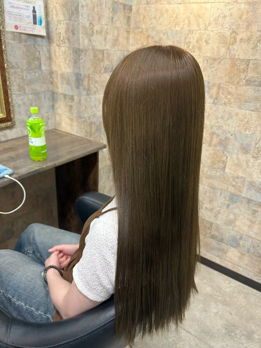 ロング ロング 前田 みのりのヘアスタイル