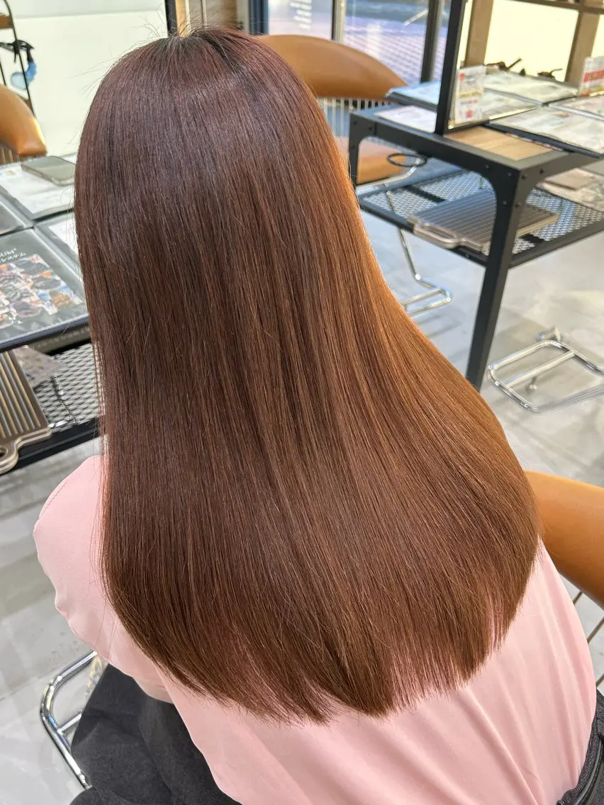 ロング Rinka🌷🩶 グレージュカラー🫧のヘアスタイル