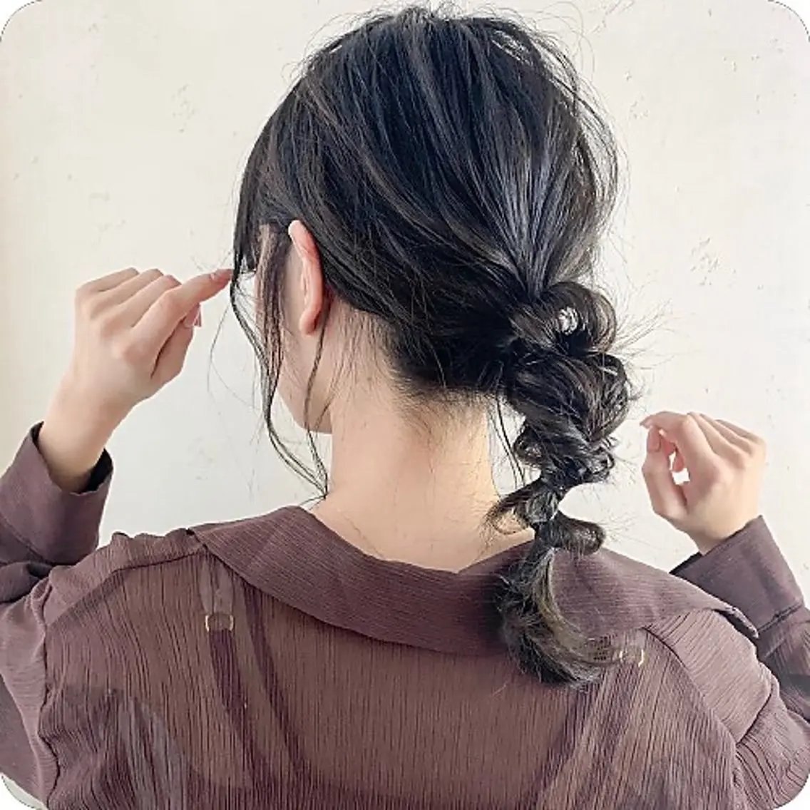 <💍結婚式やイベント、デート❤️の時に....> ヘアアレンジの写真