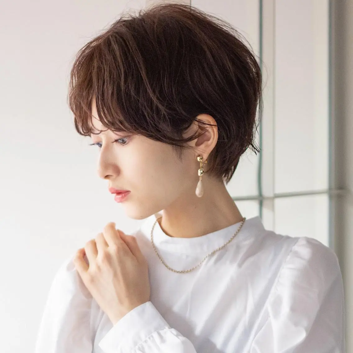ショート パーマ 浅沼 ゆいのヘアスタイル