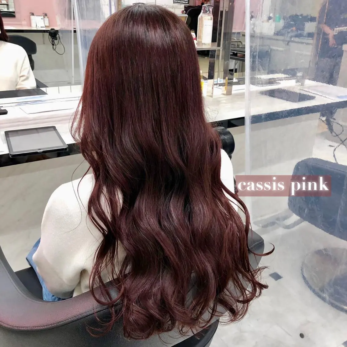 ロング カット ヘッドスパ ヘアセット うる艶トレンドヘア 🕊️上野BABYのヘアスタイル