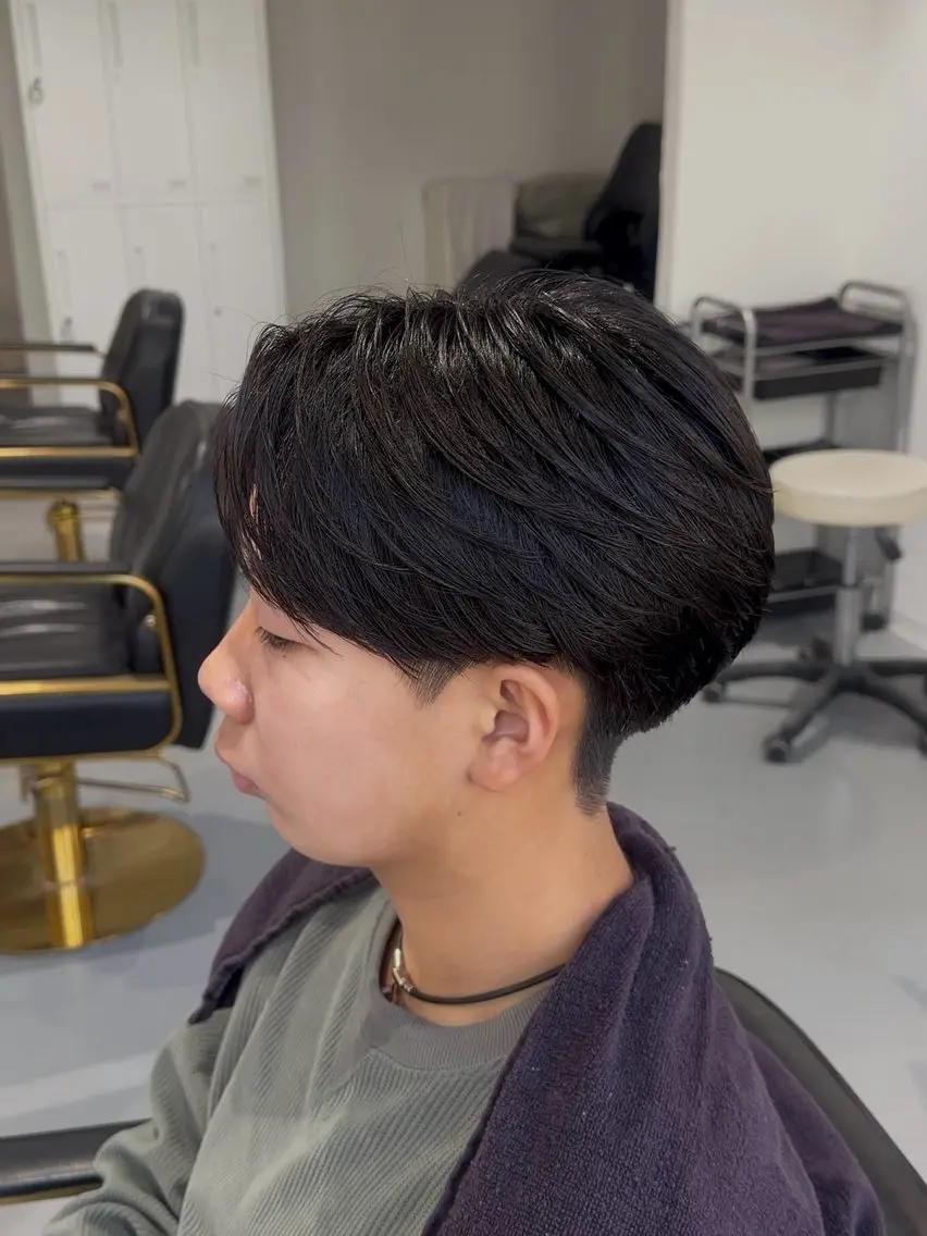メンズ カット 縮毛矯正 札幌メンズ専門 星雅哉のヘアスタイル