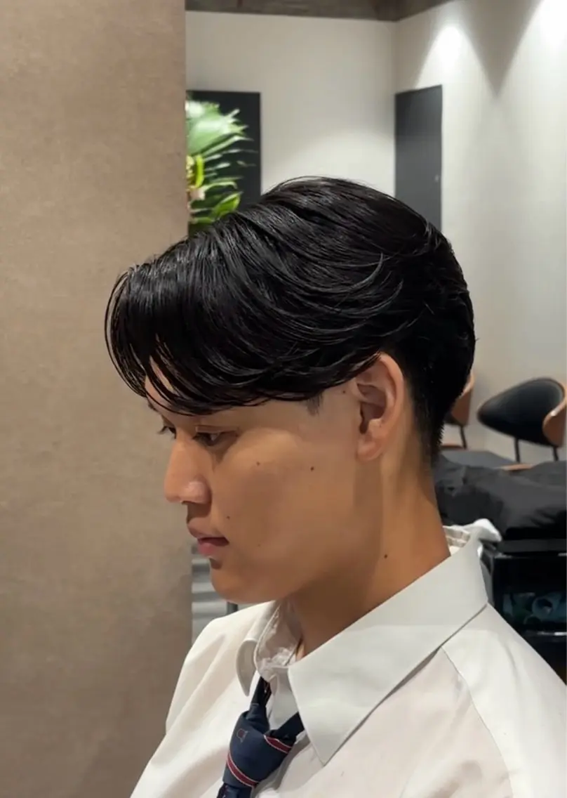 パーマ メンズ 縮毛矯正 カット 縮毛矯正 メンズ特化 RENのヘアスタイル