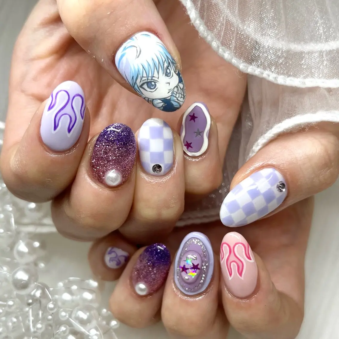 ネイル ハンドネイル 池袋痛ネイル Nok. 渡辺のネイルデザイン