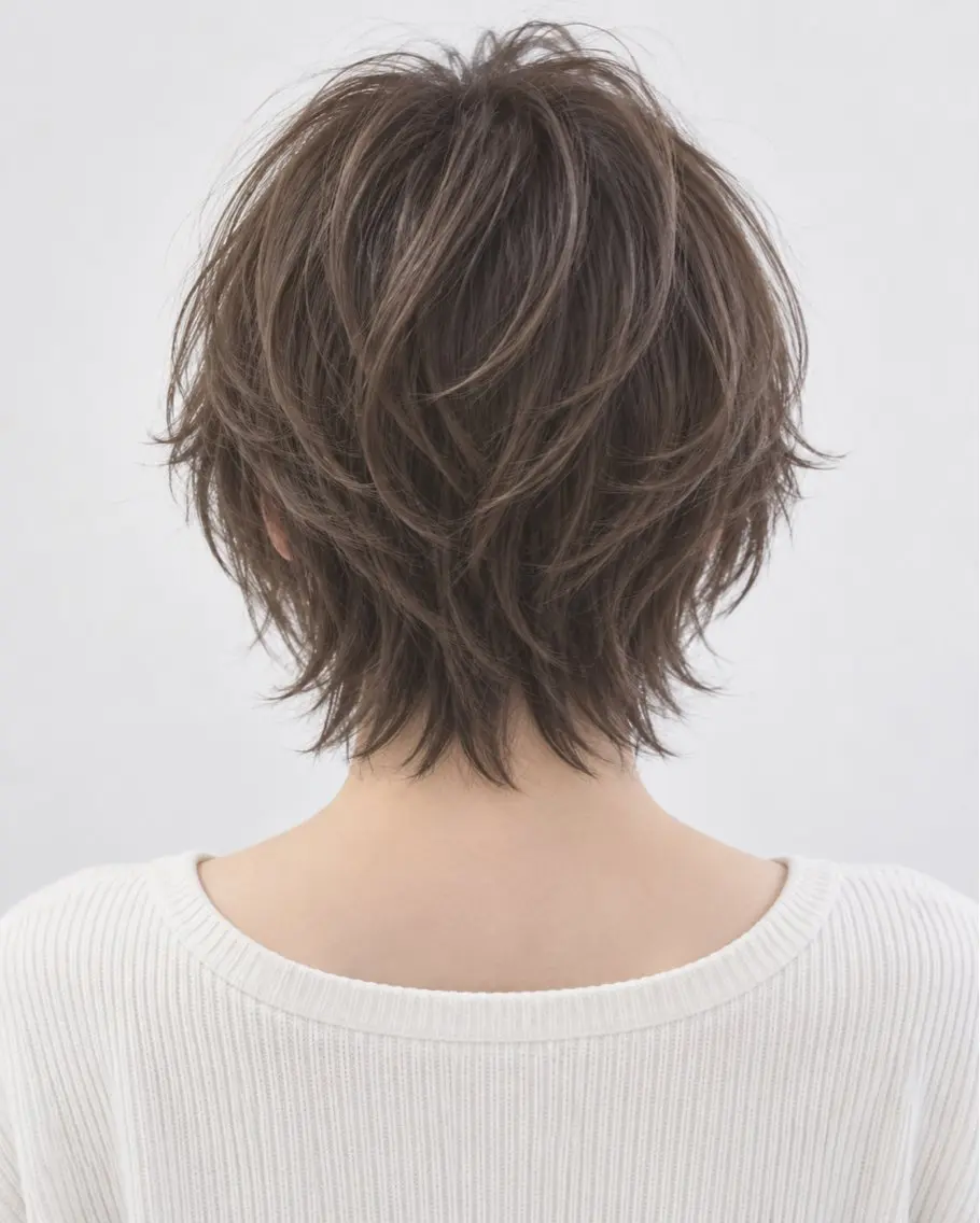 ショート ショートヘア カット トリートメント ヘッドスパ 久木原 ゆりのヘアスタイル