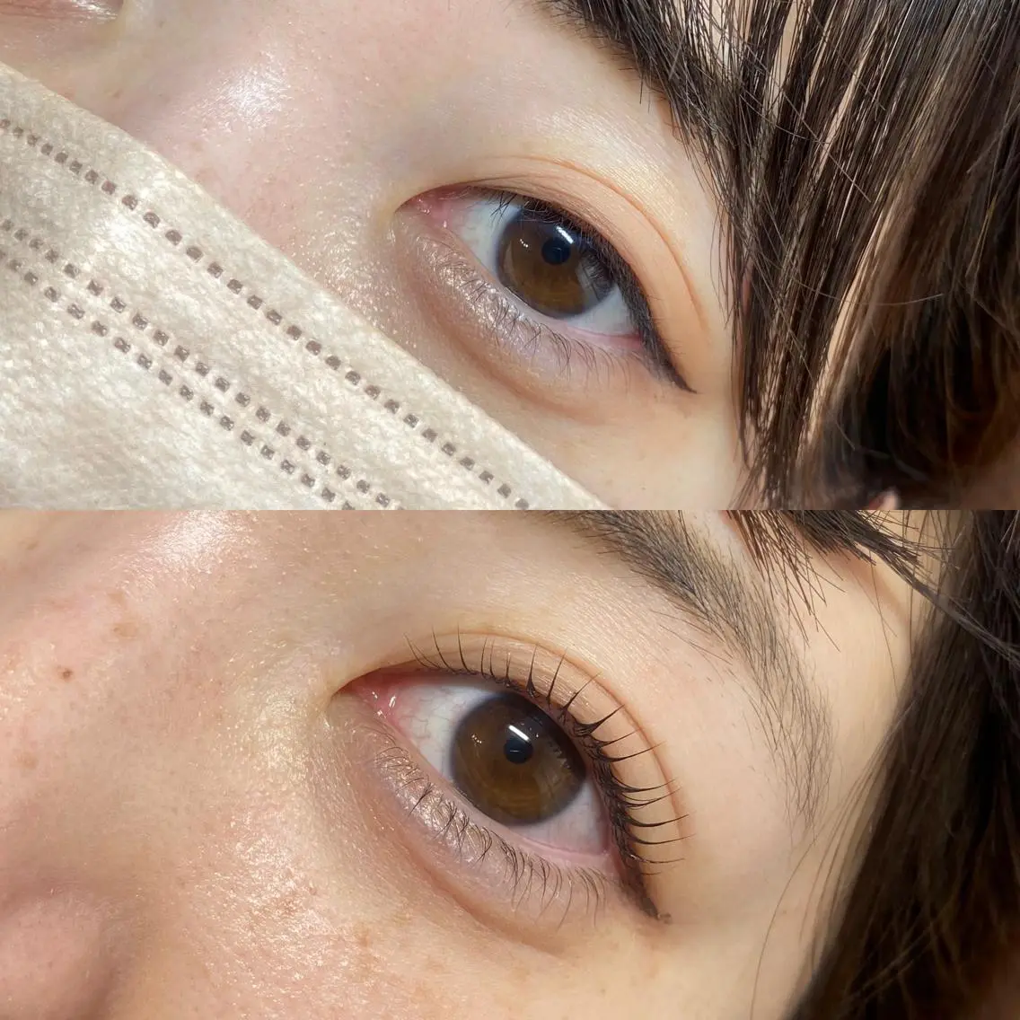 マツエク・マツパ パリジェンヌラッシュリフト マツパ emirai🌟 MOMOのマツエク・マツパデザイン