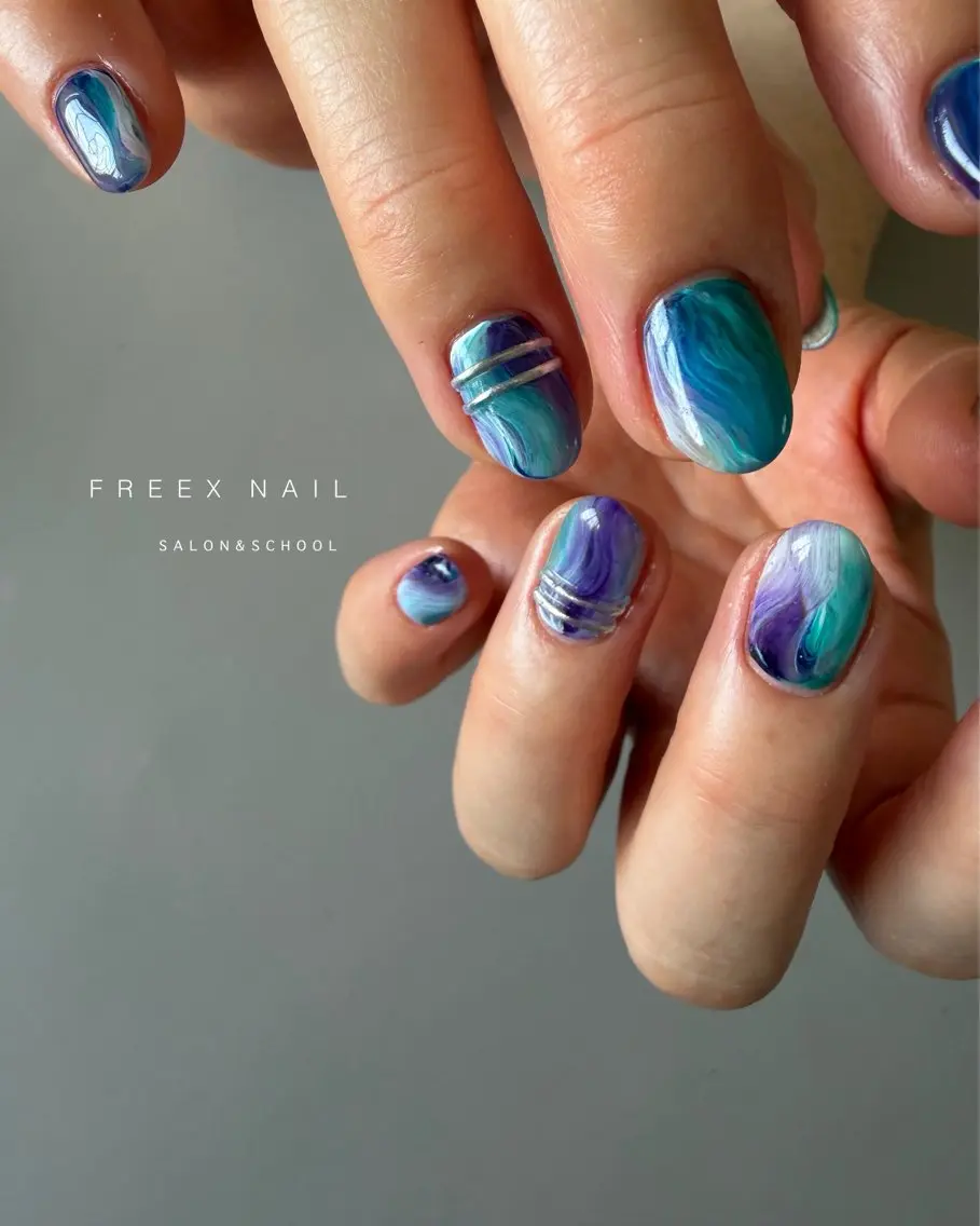 ネイル ニュアンスネイル ハンドネイル ハンドケア freex nail /ニュアンス/個性派のネイルデザイン