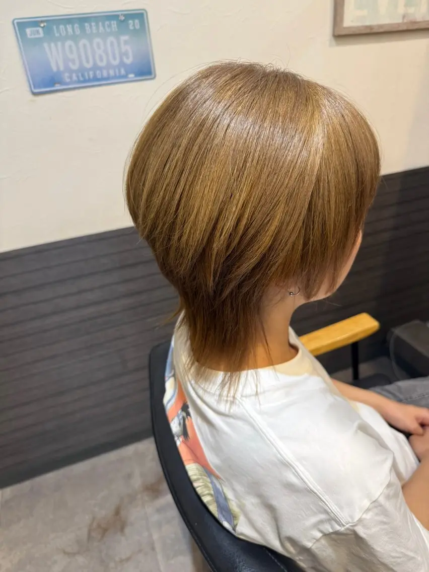 ミディアム ウルフカット SHINYHAIR DaiCeのヘアスタイル