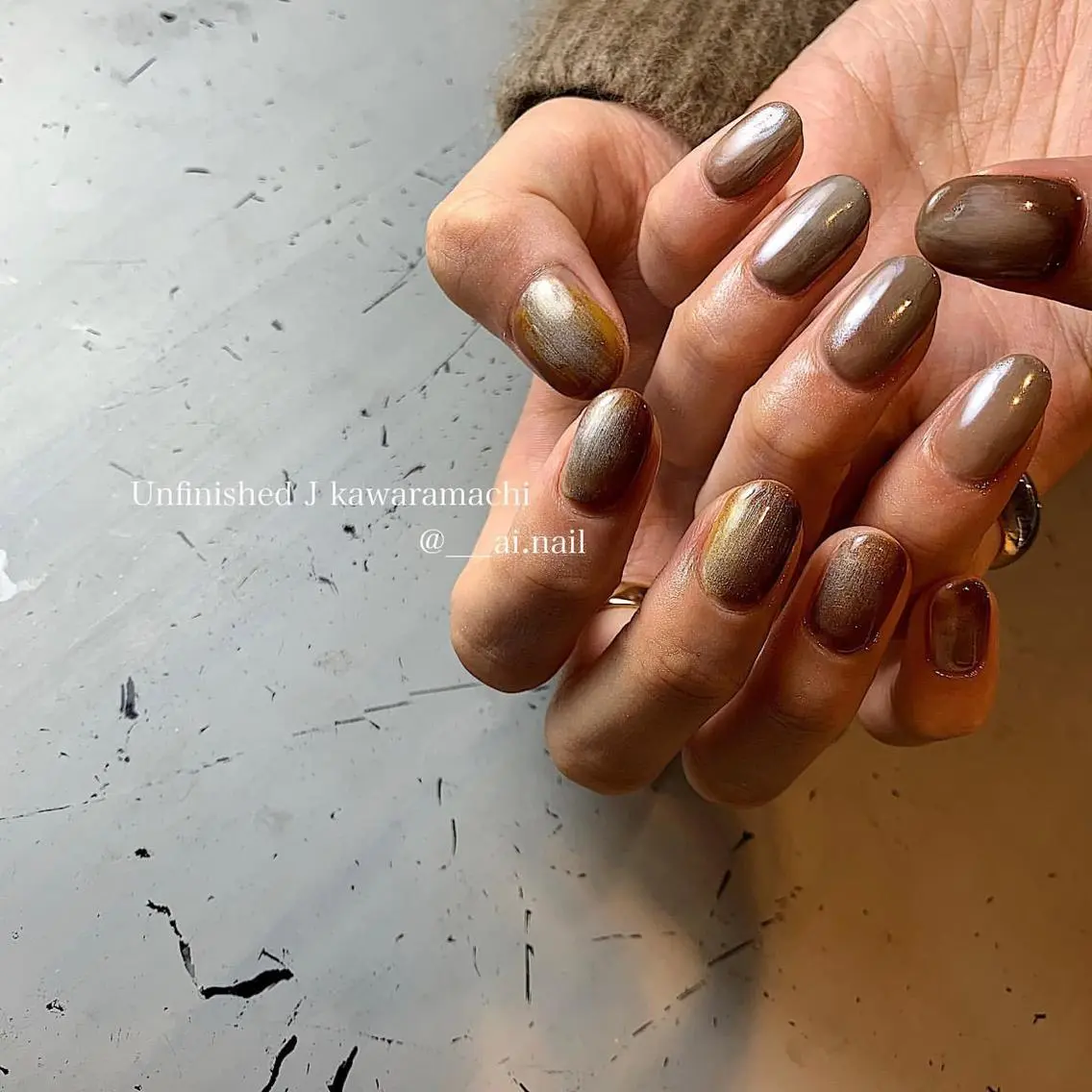 ネイル 🍃伏見 / soL nail / aiのネイルデザイン