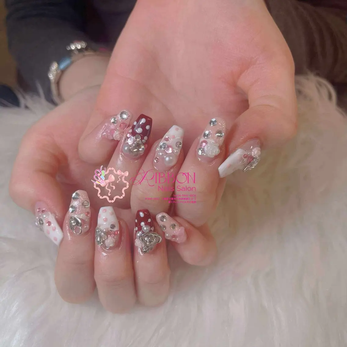 ネイル チークネイル フットネイル フレンチネイル グラデーション 韓国ネイル YUKI NAILのネイルデザイン