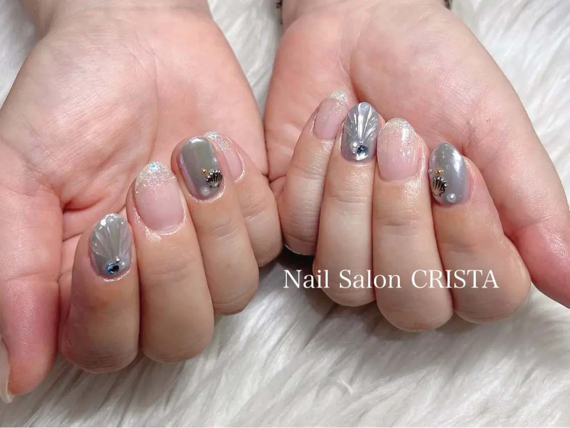 ネイル ハンドネイル CRISTA ヒナタのネイルデザイン