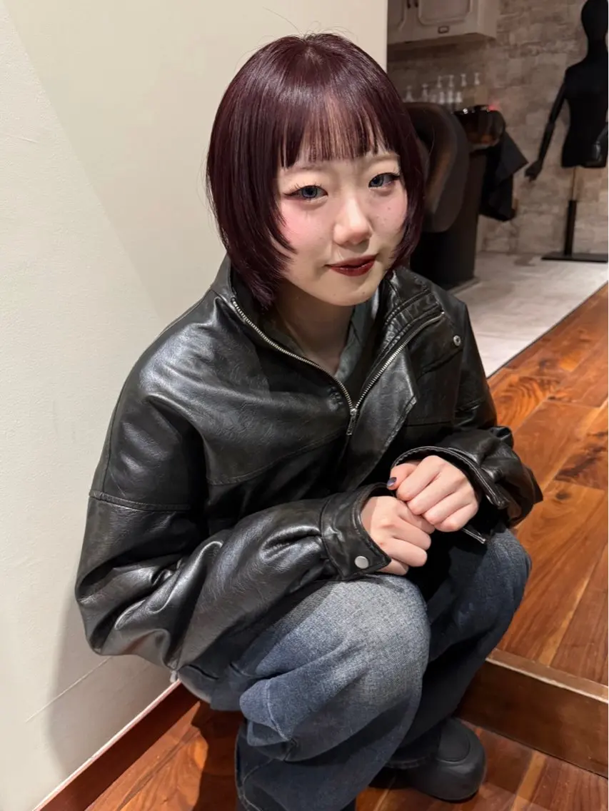 ショート カラー カット ヘアカラー トリートメント mai / linoah˚✧のヘアスタイル