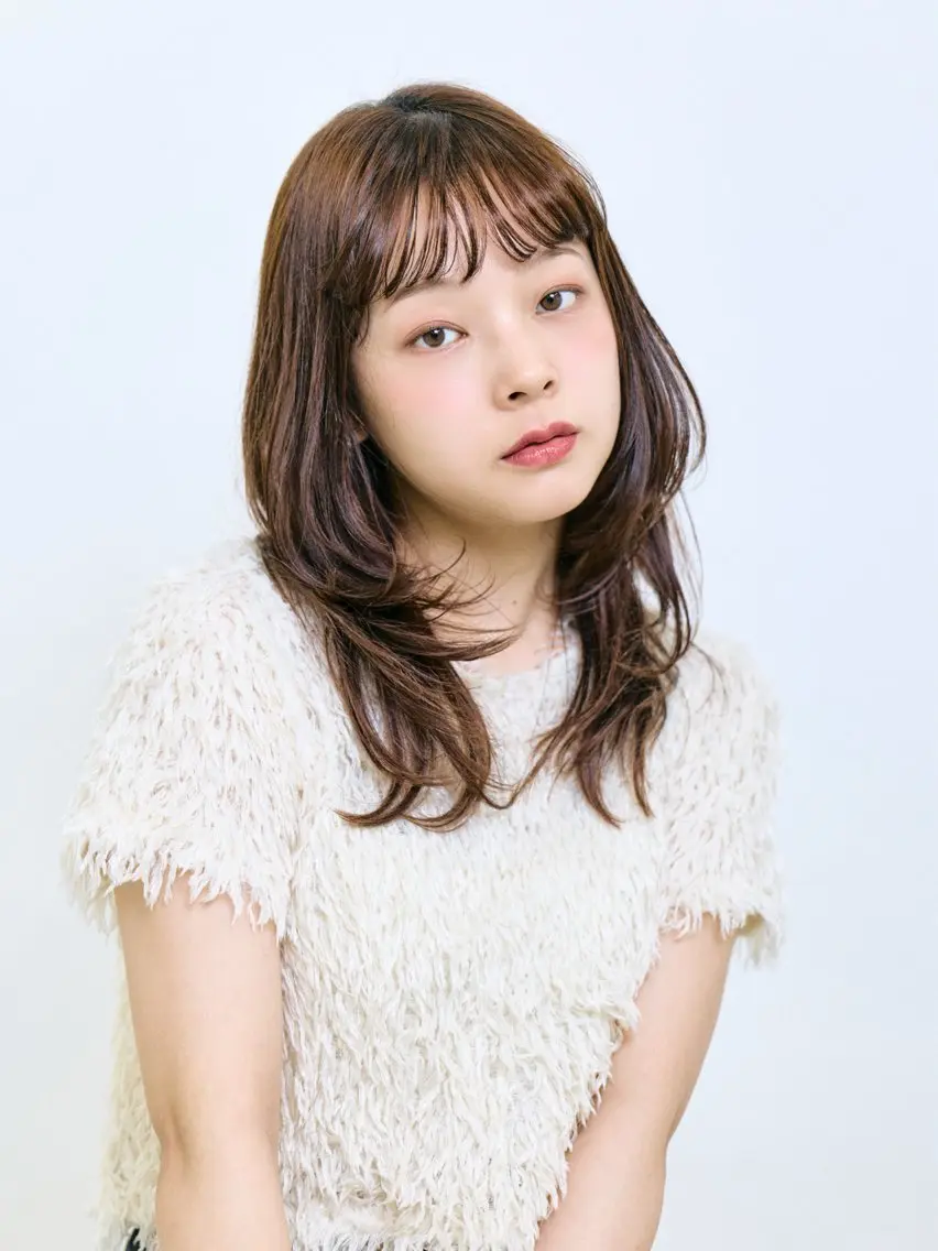 セミロング カットモデル募集/ natsukiのヘアスタイル