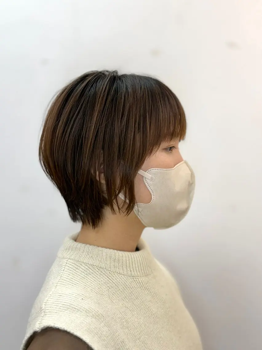 ショート ショートヘア 冨田 豊のヘアスタイル
