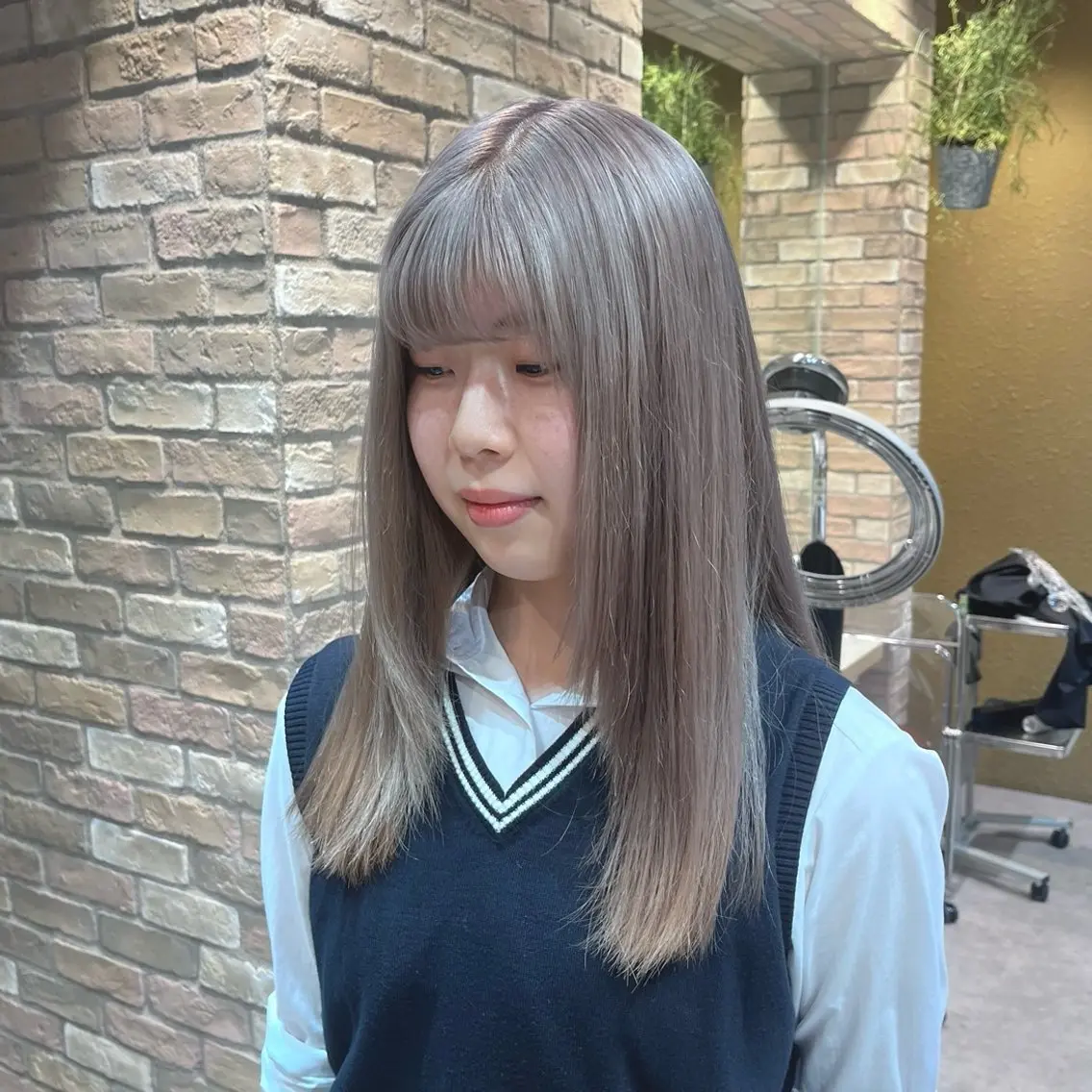 ロング カラー ヘアカラー 🩶レイナ🩶 color/nailのヘアスタイル