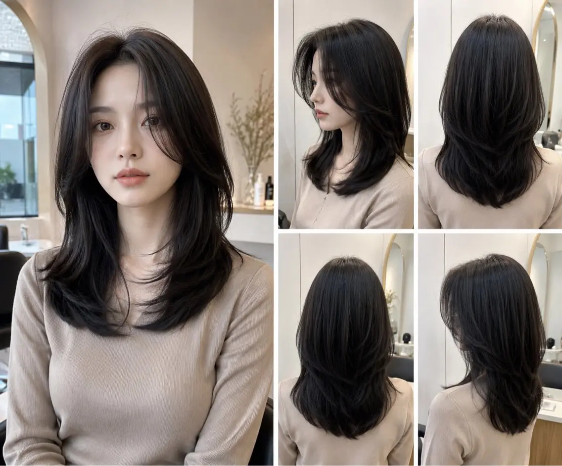 ロング カット アレンジ/縮毛矯正 FACE。ゆのんのヘアスタイル