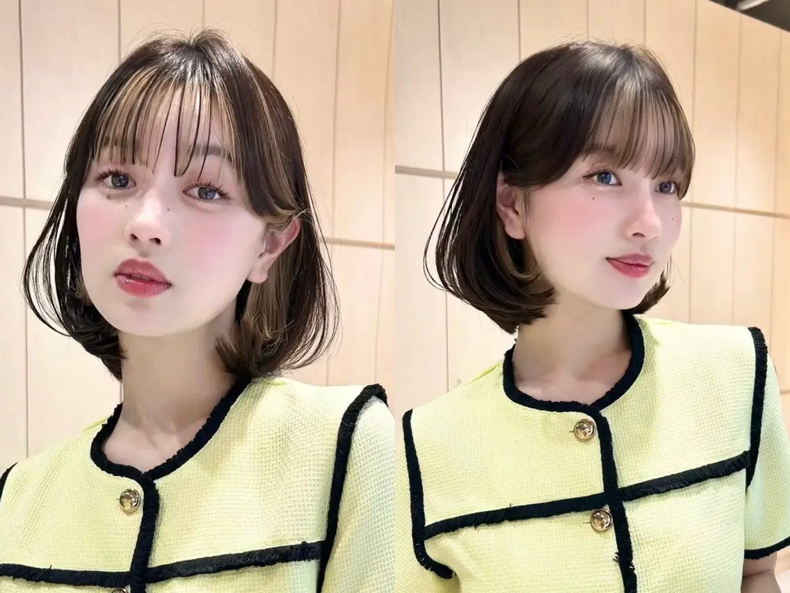 ミディアム 大宮縮毛矯正🩵 レイヤー 佐藤和のヘアスタイル